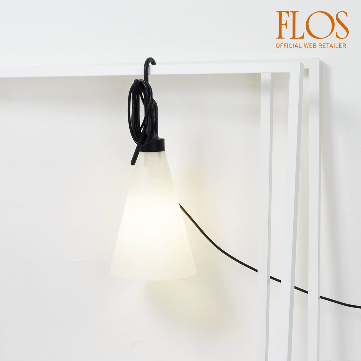 Lampada Mayday da tavolo nera by Flos | LOVEThESIGN