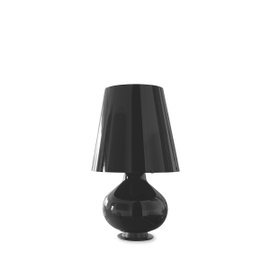 Medium Fontana Total Black table lamp