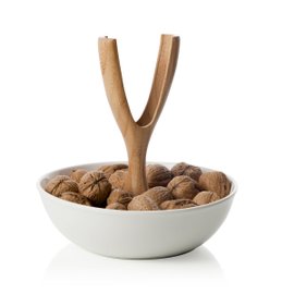 Bowl for nuts with nutcracker