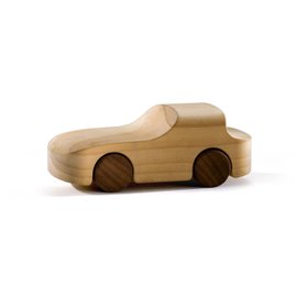 La Sportiva wooden car