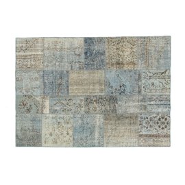 Small Anatolian Patchwork rug