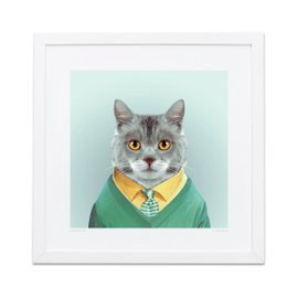 Cat Zoo Portraits print