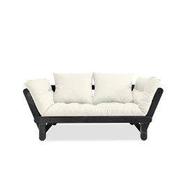 Canapé-lit Beat avec structure noire