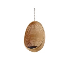 Egg indoor hanging chair with cushion