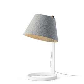 Lampada da tavolo Lana Led H 52 cm - bianco