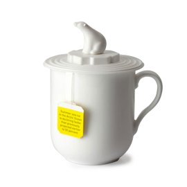 Polar Bear mug lid