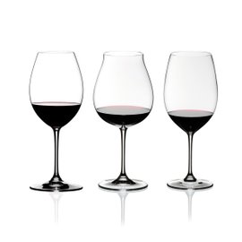 3 calici Vinum XL Red Wine Tasting Set