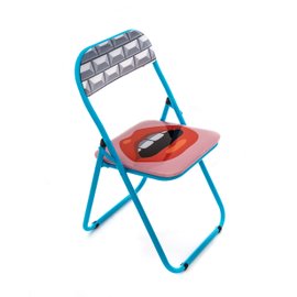 Mouth folding chair