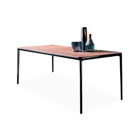 Slim rectangular table 200 x 90