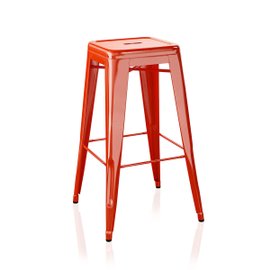 H outdoor stool H75 cm lacquered