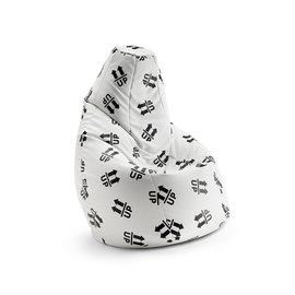 Bean Bag chair, large and patterned