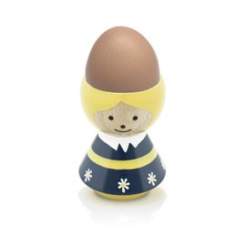 Girl Egg Cup in blue