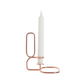Lup copper candle holder