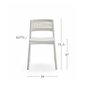 Set of 2 Load 642 chairs - lacquered