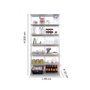 Krossing Maxi 100x200 wall bookcase