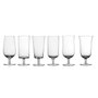 6 Diseguale beer glasses - assorted shapes