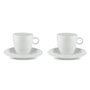2 American coffee cups with saucer Bavero