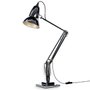 Original 1227™ table lamp bright chrome with black and white cable