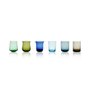 6 liqueur glasses Diseguale - assorted shapes