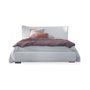 Calvin King size bed with storage in fabric D 180x200