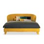 Carnaby King size bed in leather Luxury 180x200