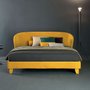 Carnaby Queen size bed in leather Luxury 160x200