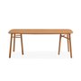 Sakti table with wood top