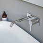 C.1 wall-mounted basin mixer with built-in part - 17,4 cm