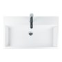 Vero Air washbasin L 80 cm with chrome support