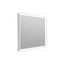 Mirror with LED lighting L-Cube L 80 cm