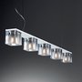 Cubetto G9 chandelier with 5 elements