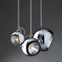 Beluga Steel chandelier Diam. 20 cm