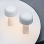 Lámpara de mesa Bellhop LED portátil y recargable