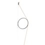 Wirering Led wall lamp with pink cable