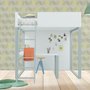 Homage bunk bed with writing desk
