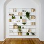 Krossing 200x200 wall bookcase