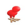 Happy Bird chick chair with ash legs