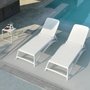 Set of 4 Pop outdoor tables with tray