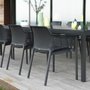 Set of 6 Net outdoor chairs