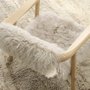 Altay armchair - Natural Mongolian goatskin