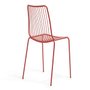 Set of 2 Nolita garden chairs with high back
