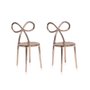 2 Ribbon Metal chairs