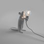Lampe de table Mouse debout - blanc