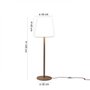 Lámpara de pie Ali Baba wood H 145 cm