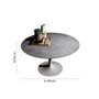 Flute round table Diam. 140 cm