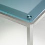 Stół Logico ze szkła 140x80 cm