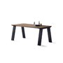 Artù Plus extendable table in vintage oak
