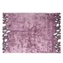 Borderline purple rug