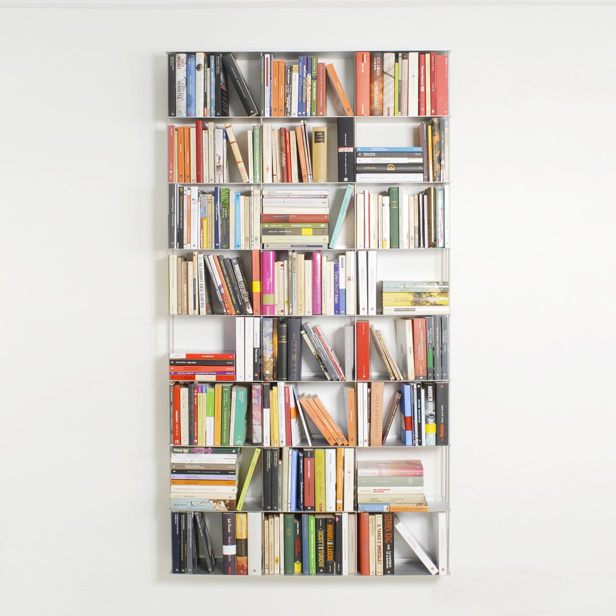 Libreria da parete Krossing 200x100 by Kriptonite