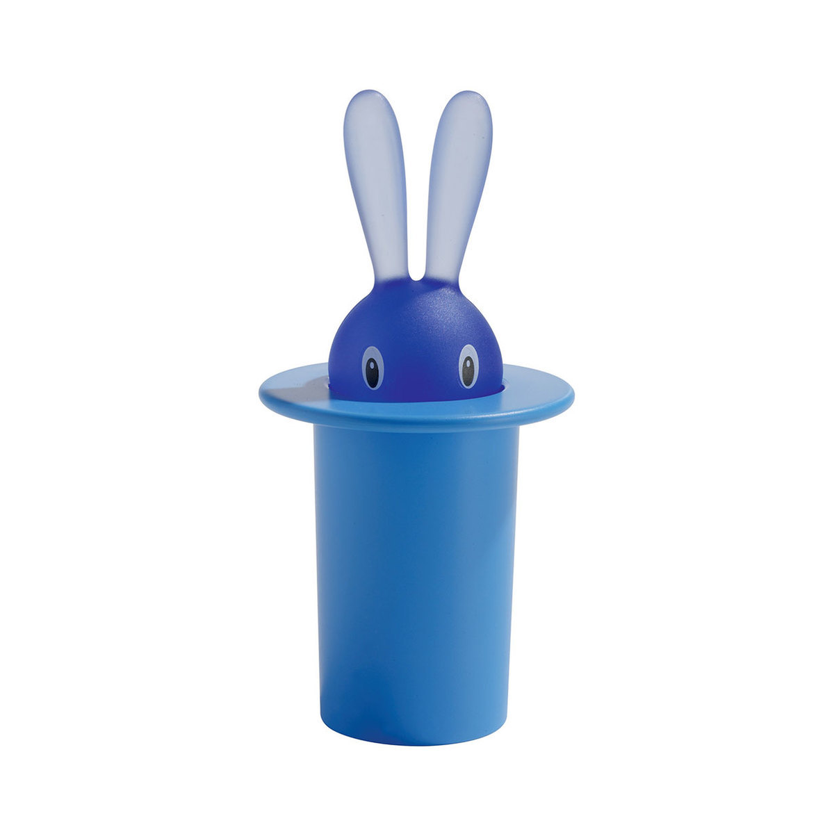 Black A Di Alessi Magic Bunny Toothpick Holder in Thermoplastic Resin 
